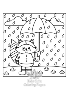 Comfy Retreat coloring page for classroom activities