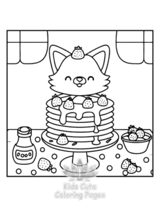Comfy Retreat coloring page for classroom activities
