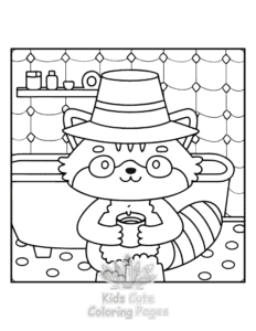 Free Comfy Retreat coloring pages to print at home
