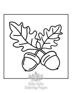 Cozy Autumn coloring page for classroom activities