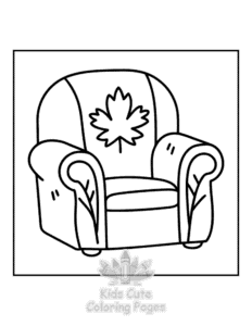 Cozy Autumn coloring page for classroom activities
