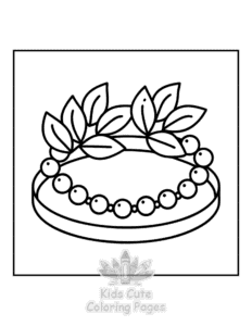 Printable Cozy Autumn coloring sheet for preschoolers