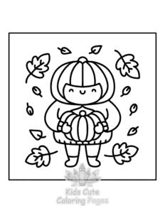 Free Cozy Autumn coloring pages to print at home