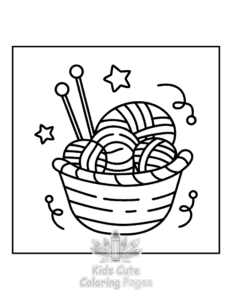 Cozy Autumn coloring page for classroom activities