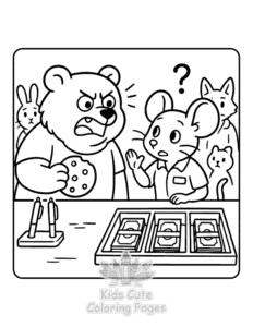 Dibujo gratis para imprimir de Escuadrón de detectives para niños