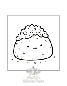 Free printable Cozy Japan coloring page for kids