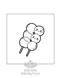 Cozy Japan coloring page for boys, printable at home