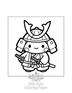 Cozy Japan coloring page for classroom activities