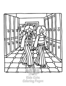 Printable Cute Cozy Eras coloring sheet for preschoolers