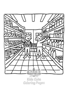 Cute Cozy Eras coloring page for girls, free to print