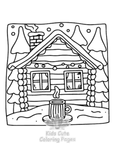 Free Cute Cozy Eras coloring pages to print at home