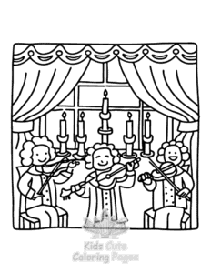 Free Cute Cozy Eras coloring pages to print at home