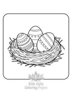 Free Cute Easter coloring pages to print at home