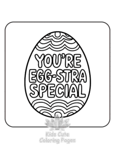 Cute Easter coloring page for girls, free to print
