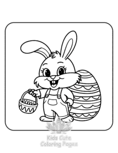 Free Cute Easter coloring pages to print at home