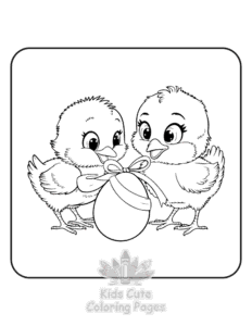 Free Cute Easter coloring pages to print at home