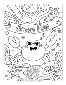 Cute Summer coloring page for girls, free to print