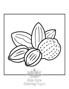 Free printable Dessert coloring page for kids