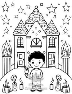 Free Diwali coloring pages to print at home