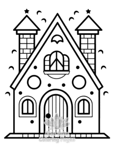 Simple Diwali coloring page for toddlers