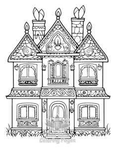 Printable Diwali coloring sheet for preschoolers