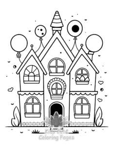 Simple Diwali coloring page for toddlers