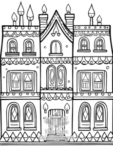 Diwali coloring page for classroom activities