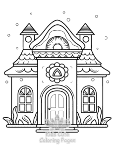 Diwali coloring page for classroom activities