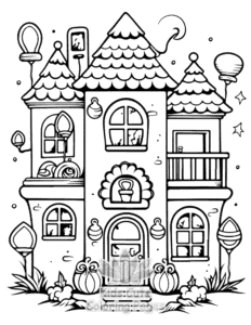 Diwali coloring page for girls, free to print
