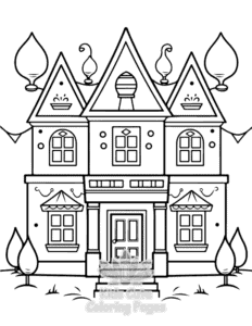 Diwali coloring page for classroom activities