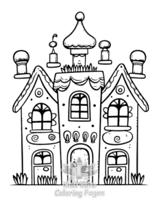 Diwali coloring page for classroom activities