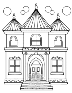 Diwali coloring page for girls, free to print