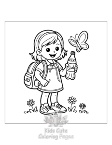Simple Dresses coloring page for toddlers