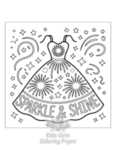 Dresses coloring page for boys, printable at home