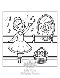 Free Dresses coloring pages to print at home