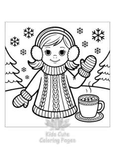 Free printable Dresses coloring page for kids