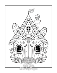 Fairy coloring page for boys, printable at home