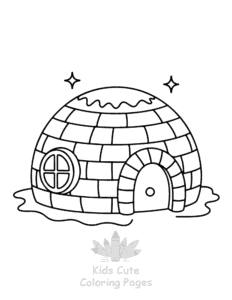 Free printable Fairy House coloring page for kids