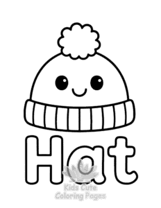 Free First 100 Words coloring pages to print at home