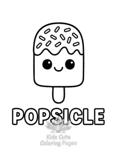 Printable First 100 Words coloring sheet for preschoolers