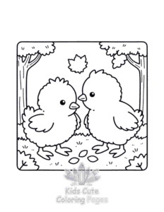Free printable Fluffy Hygge Cozy Fall coloring page for kids