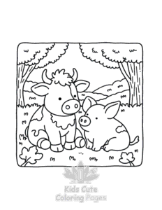 Free Fluffy Hygge Cozy Fall coloring pages to print at home