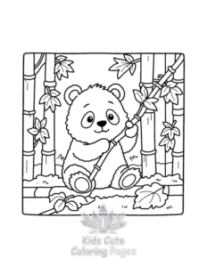 Fluffy Hygge Cozy Fall coloring page for boys, printable at home