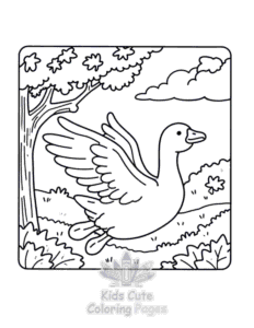 Easy Fluffy Hygge Cozy Fall coloring sheet for young children
