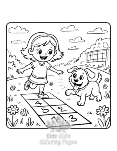 Girls Daily coloring page for boys, printable at home