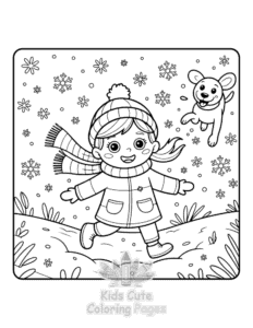 Girls Daily coloring page for girls, free to print