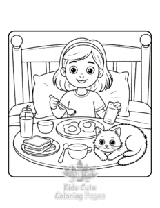 Free Girls Daily coloring pages to print at home