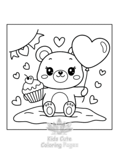 Hello Cupid coloring page for classroom activities