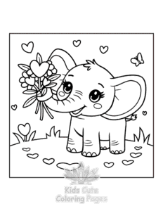 Hello Cupid coloring page for boys, printable at home