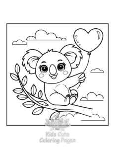 Simple Hello Cupid coloring page for toddlers